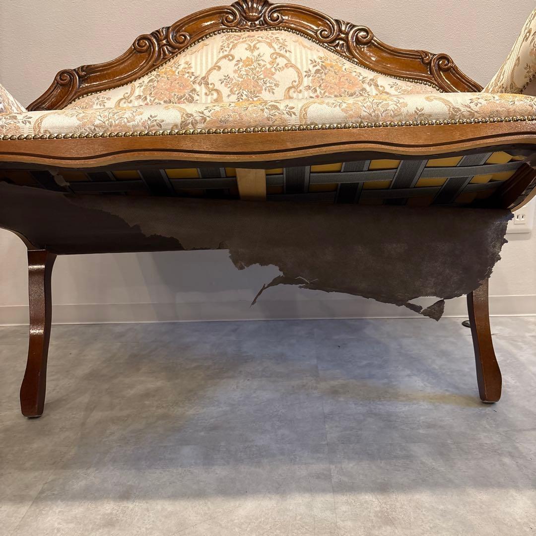 希少猫脚 アンティーク クラシック 彫刻　西洋 高級家具