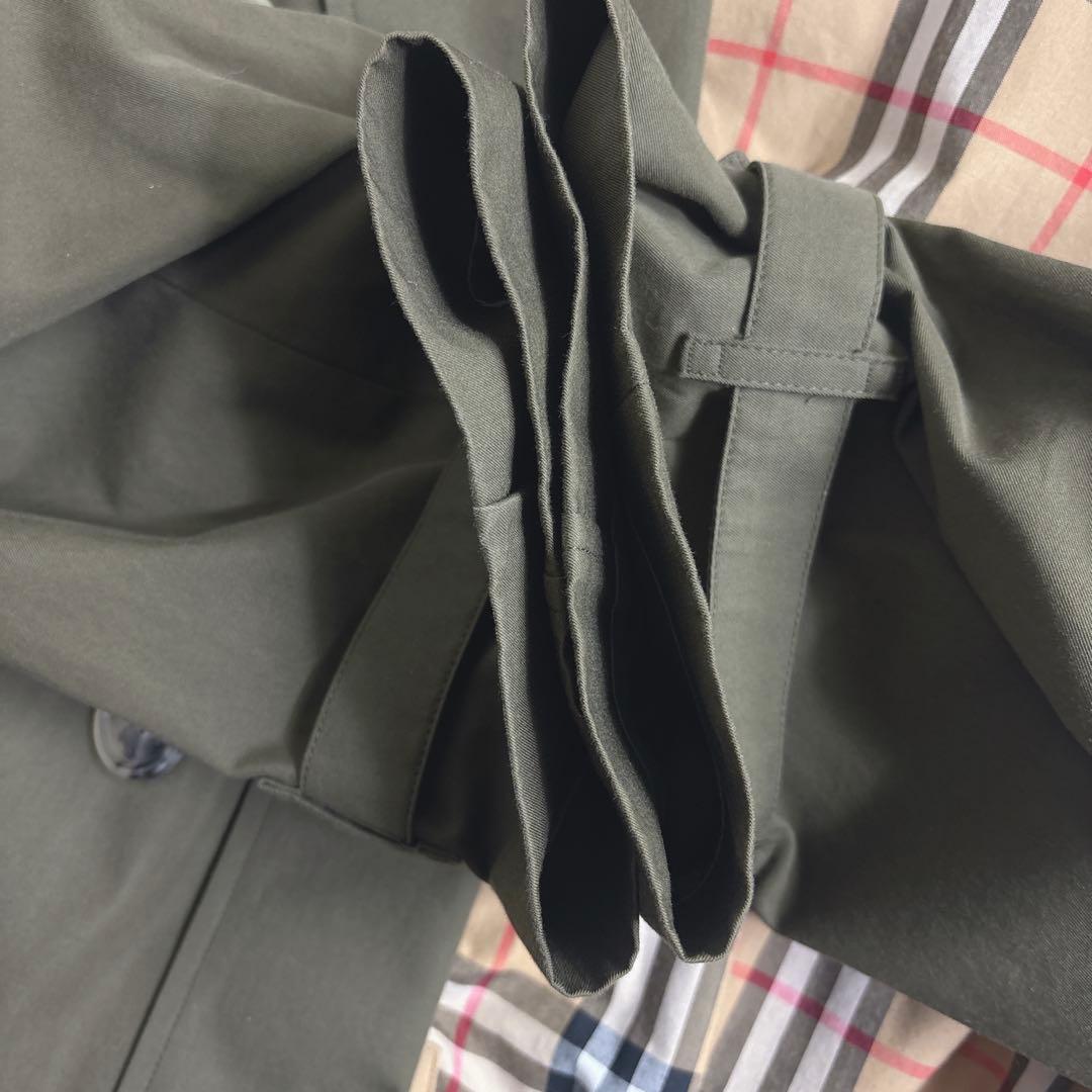 バーバリー ウエストミンスター トレンチコート　メンズ　カーキオリーブ　希少56