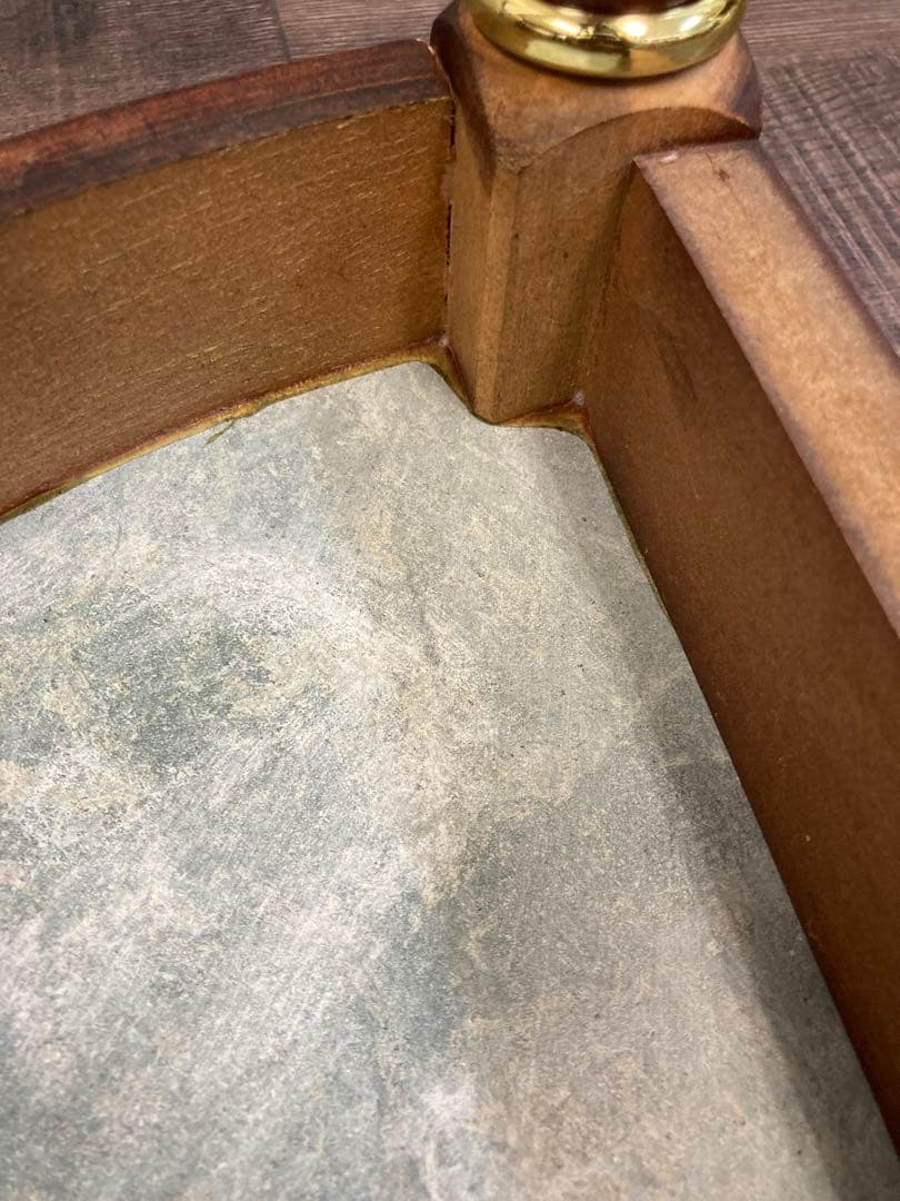 大理石 サイドテーブル コンソールテーブル 花台 木製【送料込み】