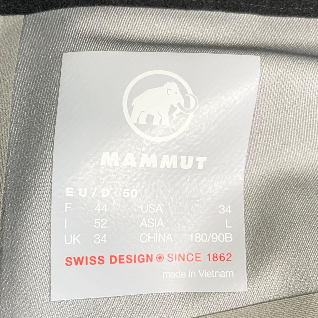 【新品未使用】マムート　ストーニー ハードシェル パンツ アジアンフィット・L