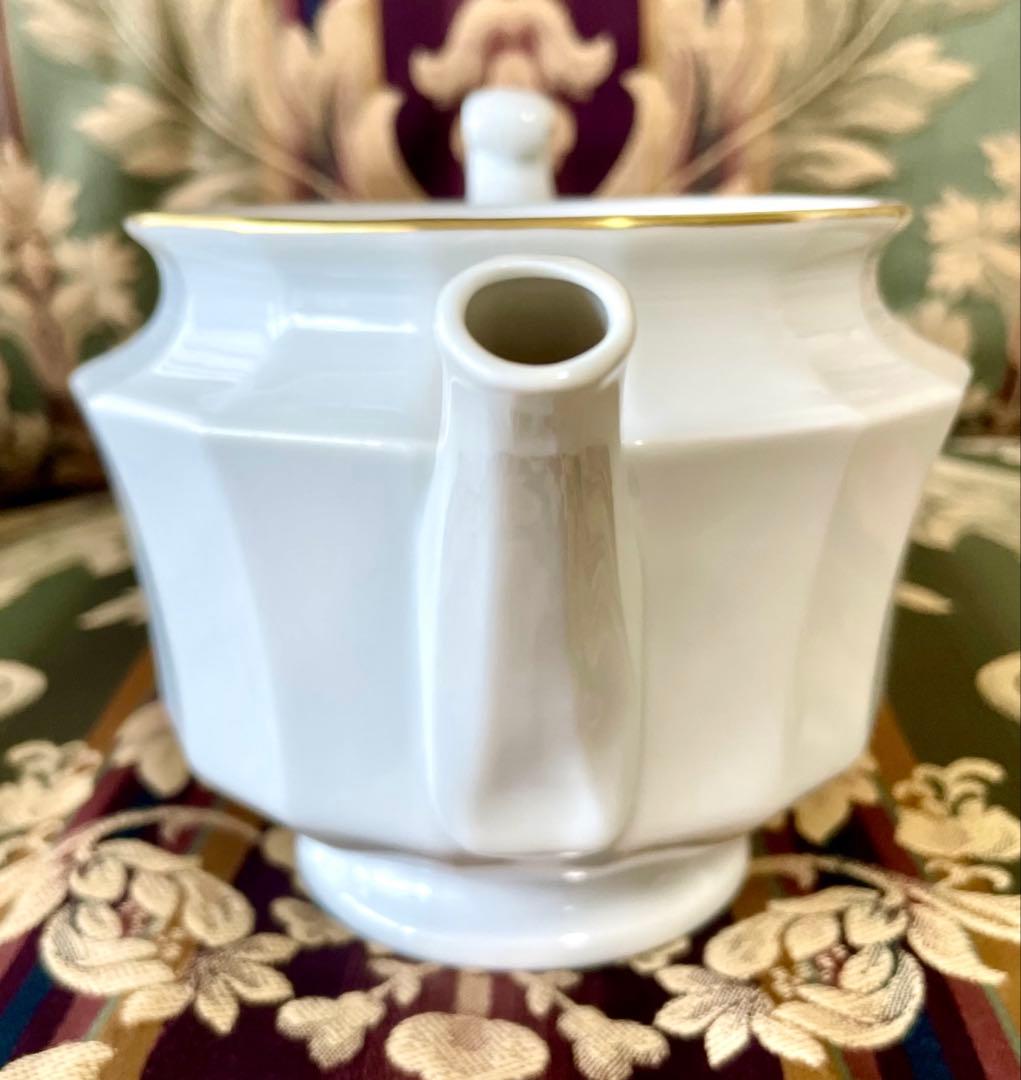 ロイヤルコペンハーゲン ヴィンテージ ホワイトパレス ゴールドポット他3点セット
