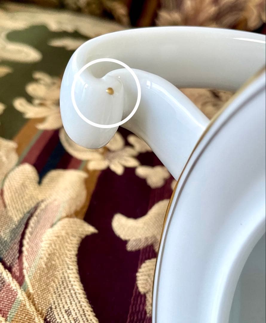 ロイヤルコペンハーゲン ヴィンテージ ホワイトパレス ゴールドポット他3点セット