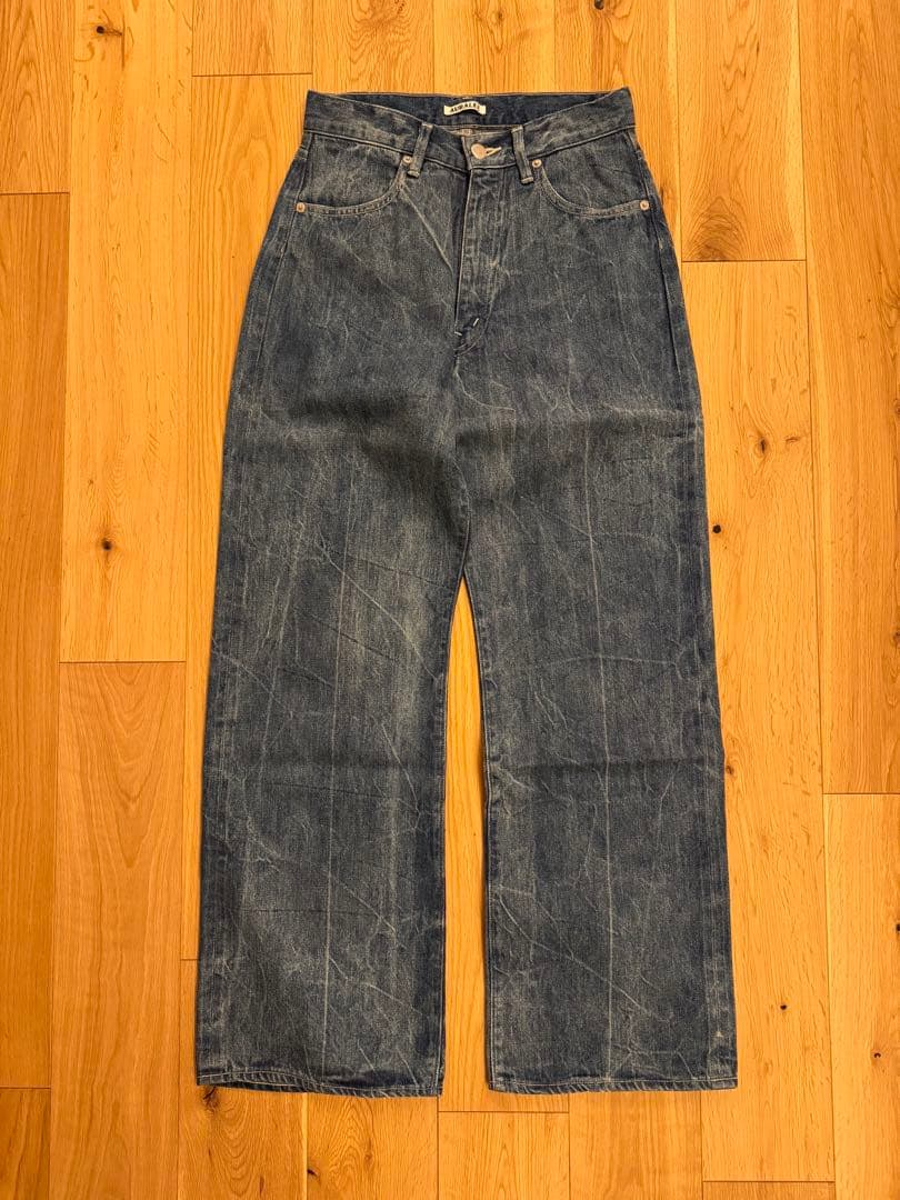 パンツ 23SS SELVEDGE FADED LIGHT DENIM PANTS 0