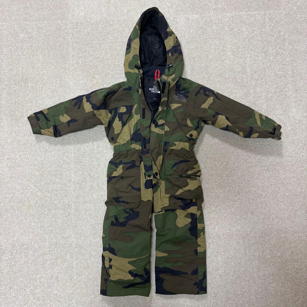 THE NORTH FACE カモフラージュ ジャンプスーツ 90