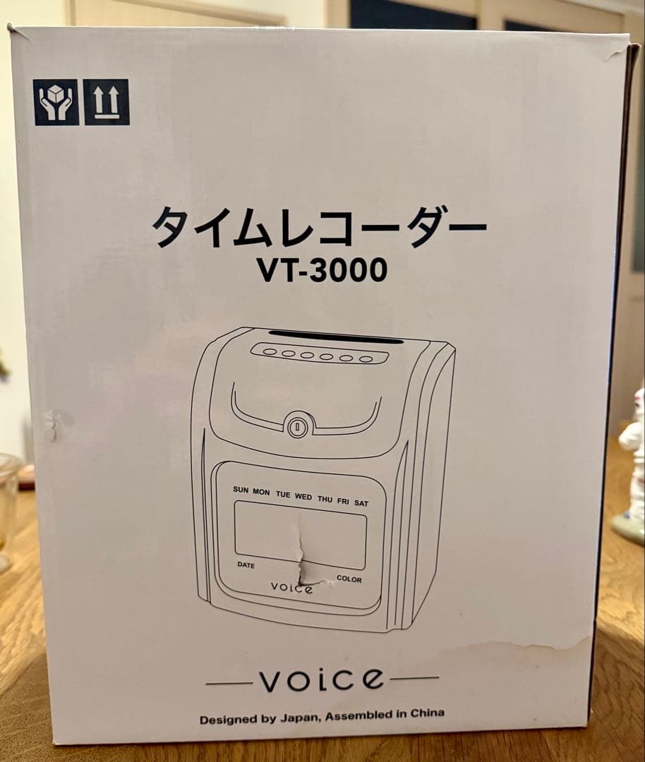 ✨美品✨VOICE タイムレコーダー VT-3000 ＋ タイムカード320枚