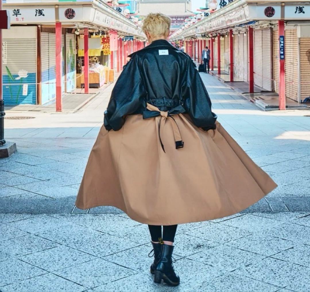 KOHstyle トレンチコート 4way(トレンチ、ジレ、クロップドジャケ)