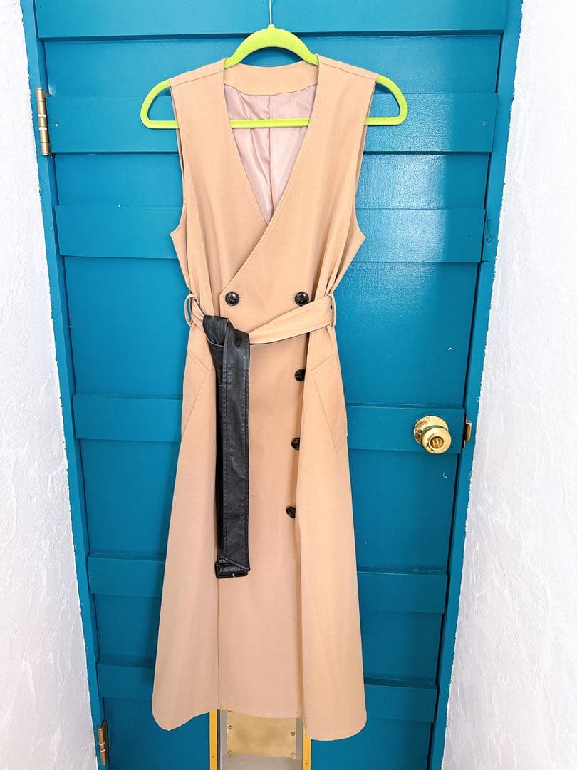 KOHstyle トレンチコート 4way(トレンチ、ジレ、クロップドジャケ)