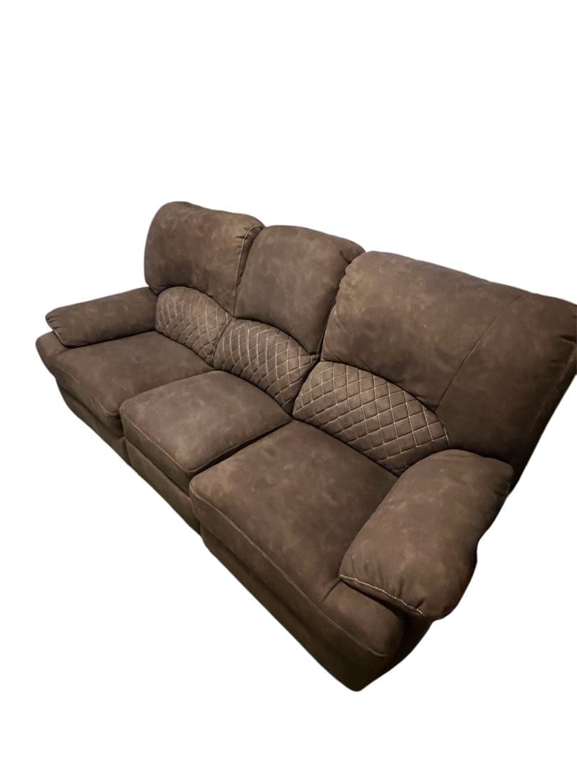 リクライニングソファ　ファブリックレザー　ニトリ　無印　イケア