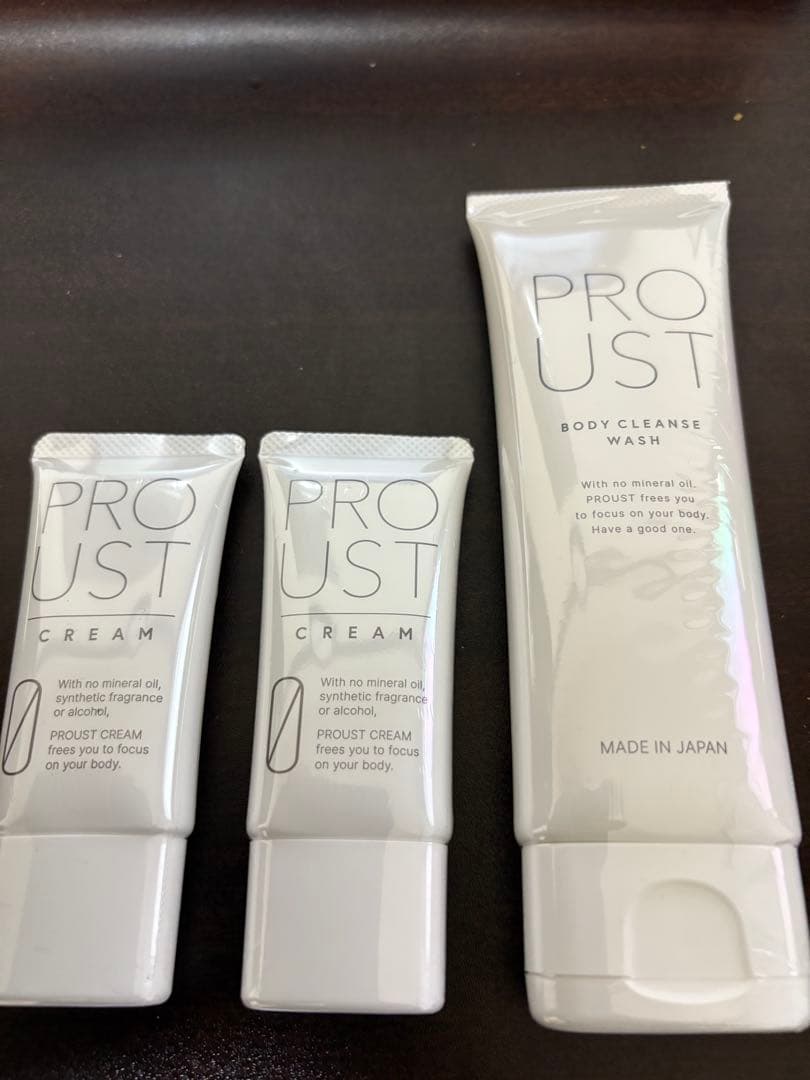 PROUST CREAM ワキガ対策クリーム(2本)　& ボディーソープ付き