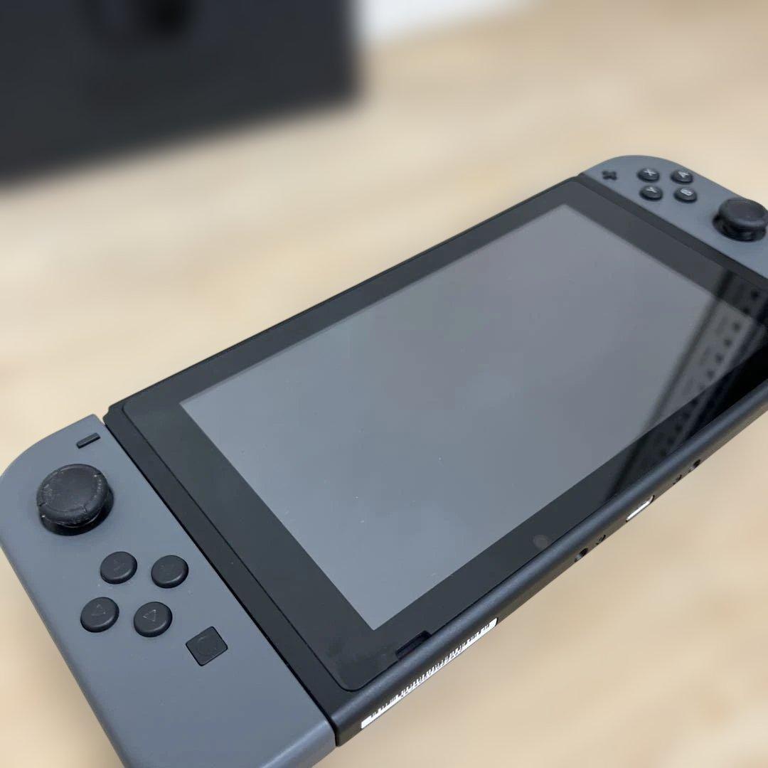 ① Nintendo Switch 本体 HAC-001(-01) グレー