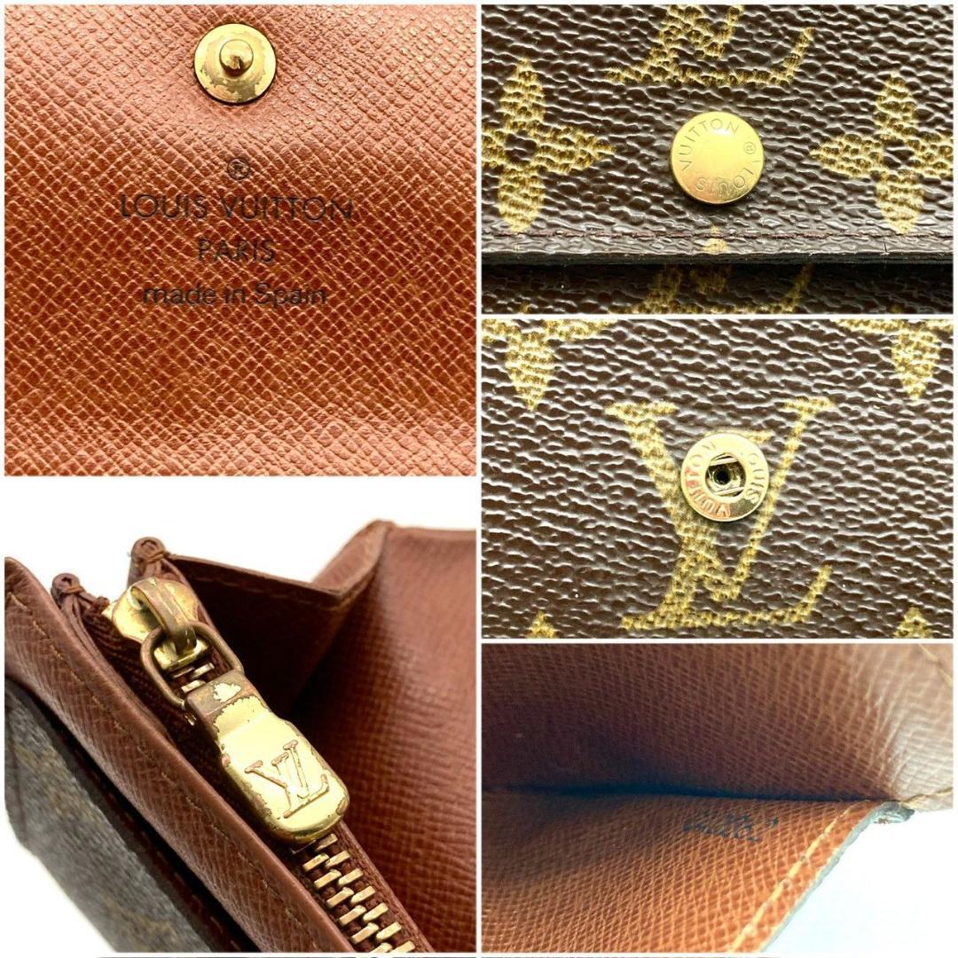 ルイヴィトン ポルトモネ ジップ モノグラム 二つ折り財布 折り財布 80109