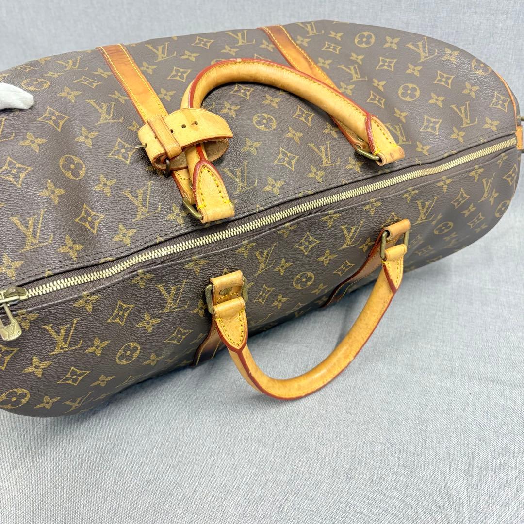 LOUISVUITTON ルイヴィトン ボストンバッグ モノグラム キーポル50