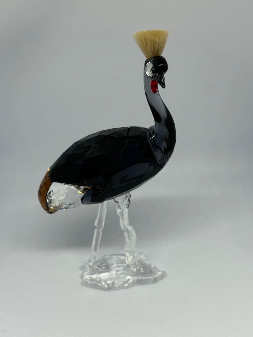 スワロフスキー　置物　ツル