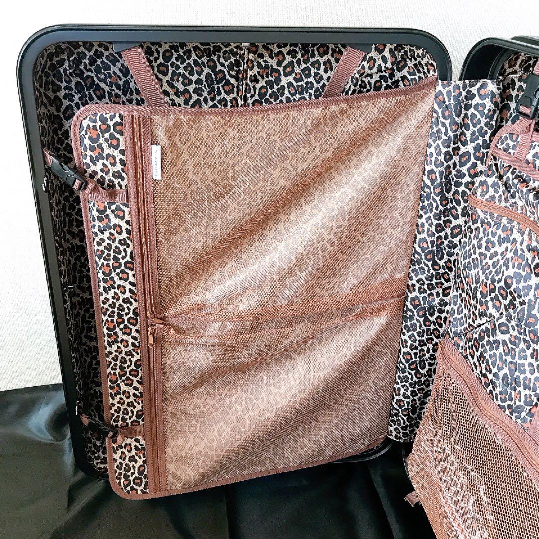 ヒョウ柄★豹柄★キャリーケース★スーツケース★キャリーバッグ★TSAロック★