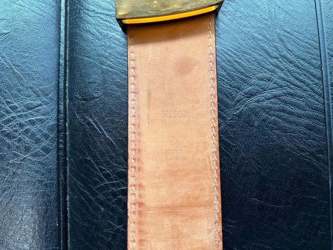 カオコ　ルイヴィトン ベルト モノグラム サンチュール 90/36