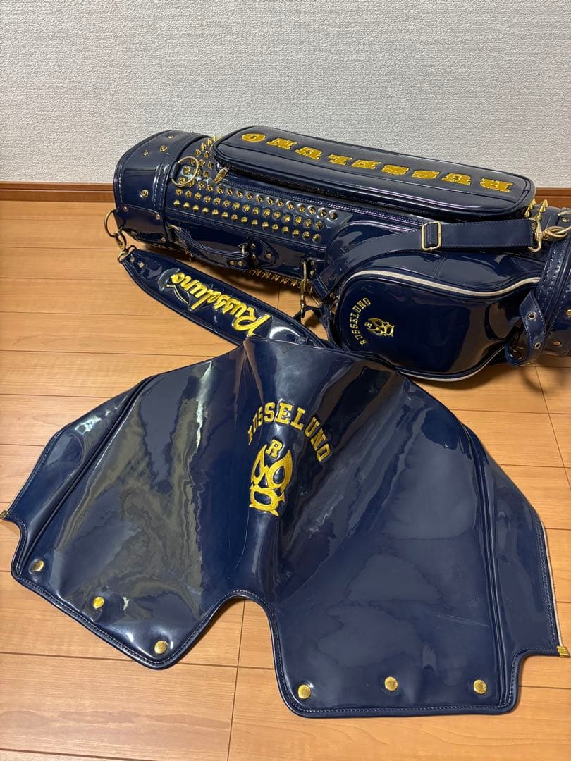 RUSSELUNO ラッセルノ スタンド式 キャディバッグ 6分割 美品 完売品