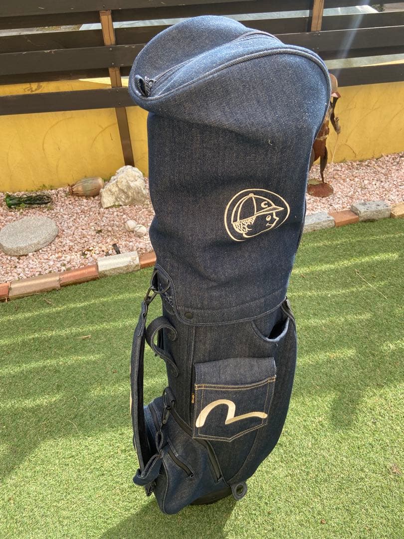 ⭐︎希少モデル⭐︎EVISU デニムゴルフバッグ⭐︎クラブセット⭐︎