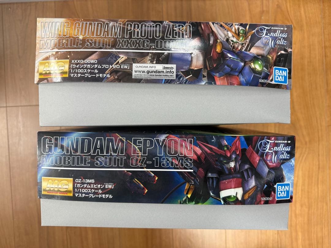 h*6様 MG ウイングガンダムプロトゼロ & ガンダムエピオン セット