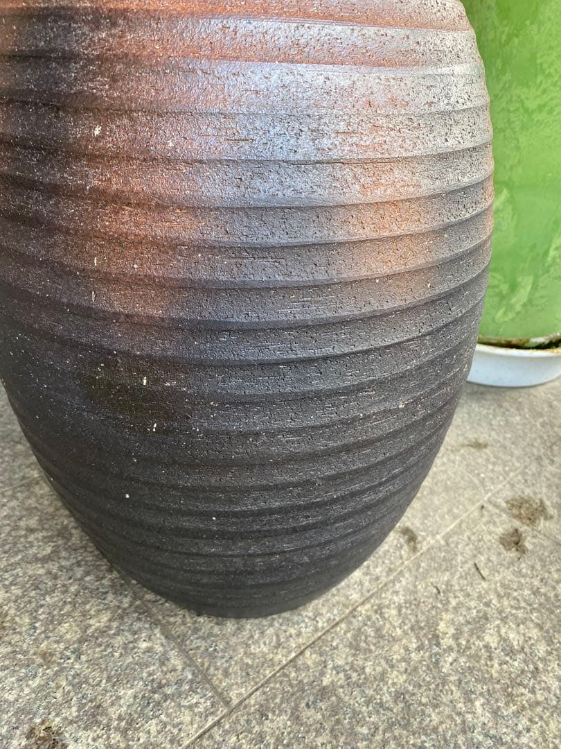 信楽焼　壺　傘立て　大壺　金魚鉢　睡蓮鉢　メダカ　和風