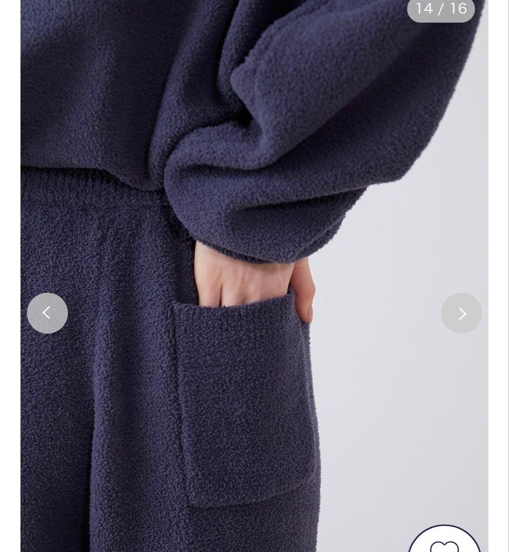 新品タグ付き　今期ジェラートピケ　パジャマ　ネイビー