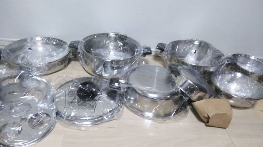 未使用☆ロイヤルクイーン鍋セット　ロイヤルクイーン