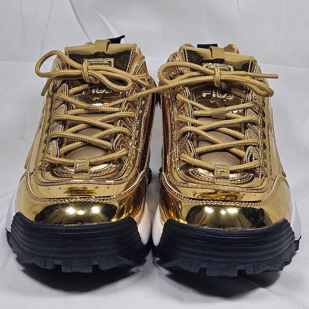 【新品】FILA ディスラプター 2 ゴールドラッシュ スニーカー