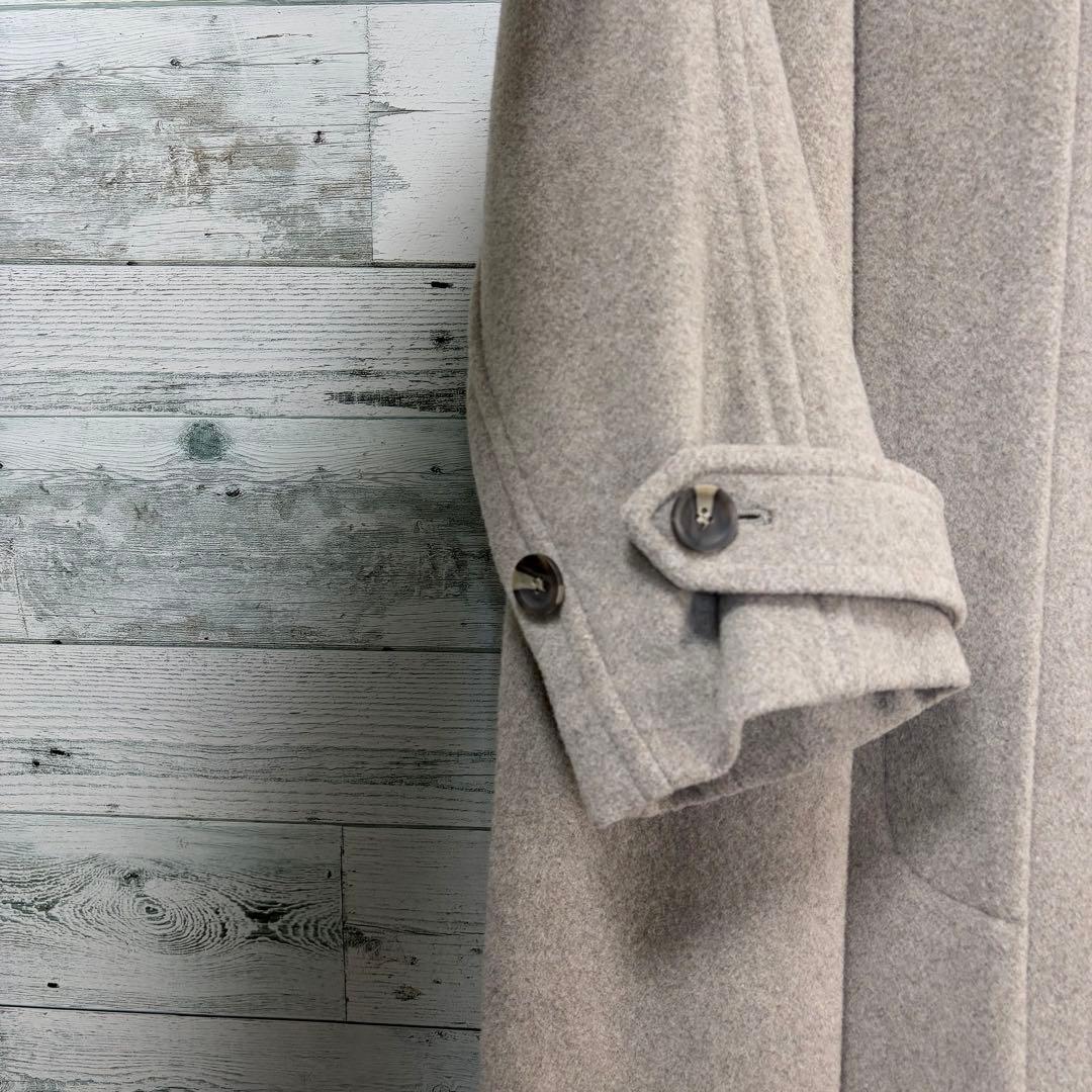 ☆美品☆ナチュラルビューティーベーシック　ボリュームAラインコート　ベージュ