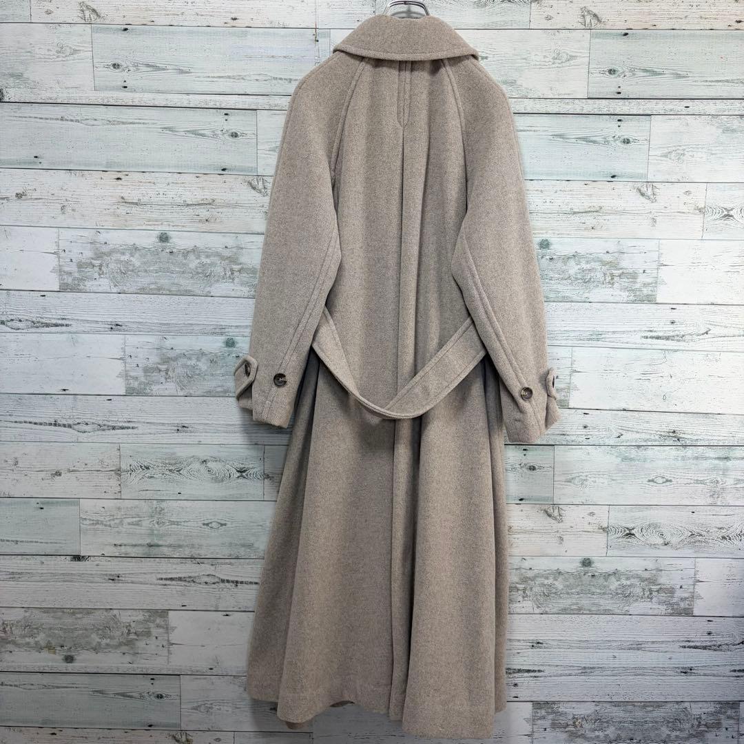 ☆美品☆ナチュラルビューティーベーシック　ボリュームAラインコート　ベージュ