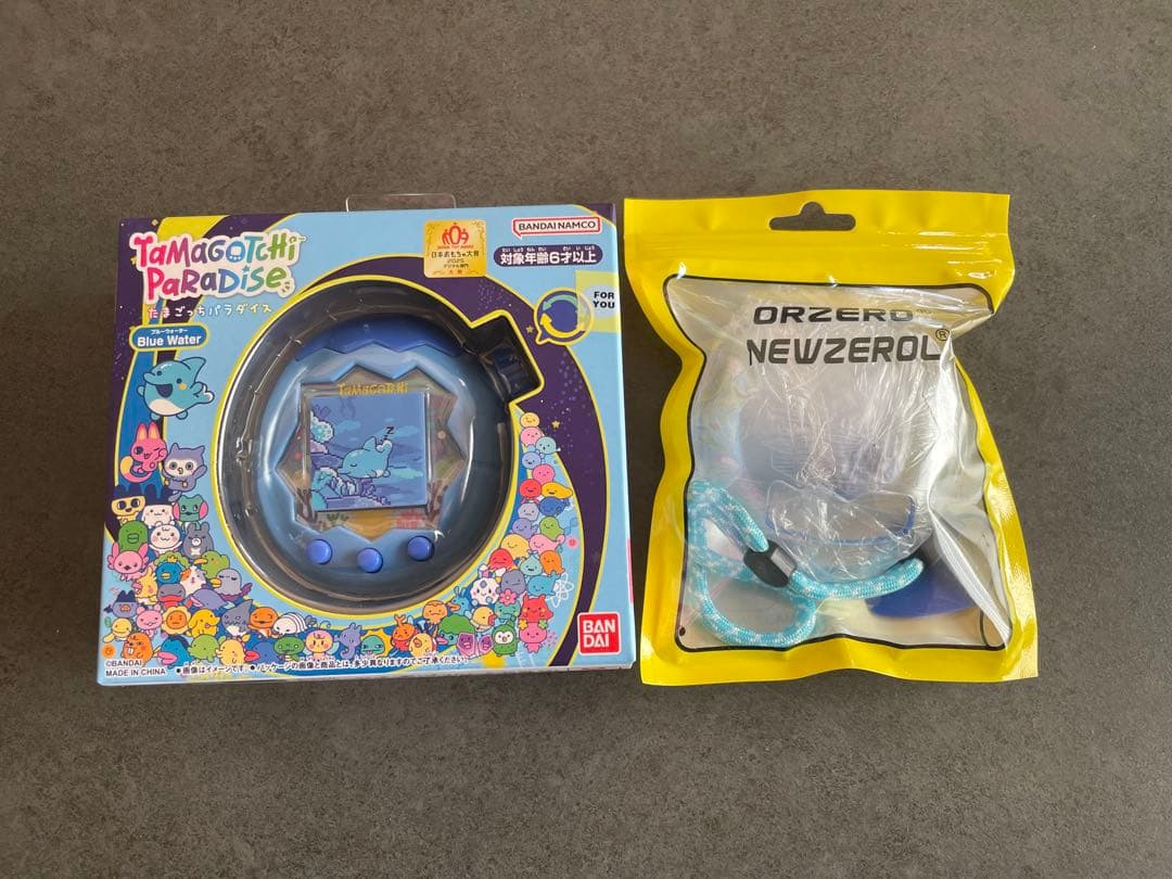 たまごっちパラダイス ブルーウォーター　カバー付き