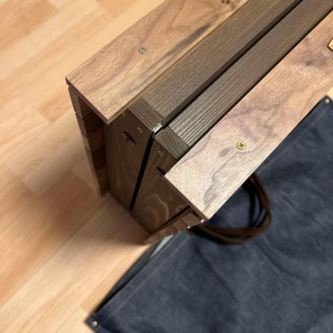 オーダーメイド品　アウトドア木製テーブル