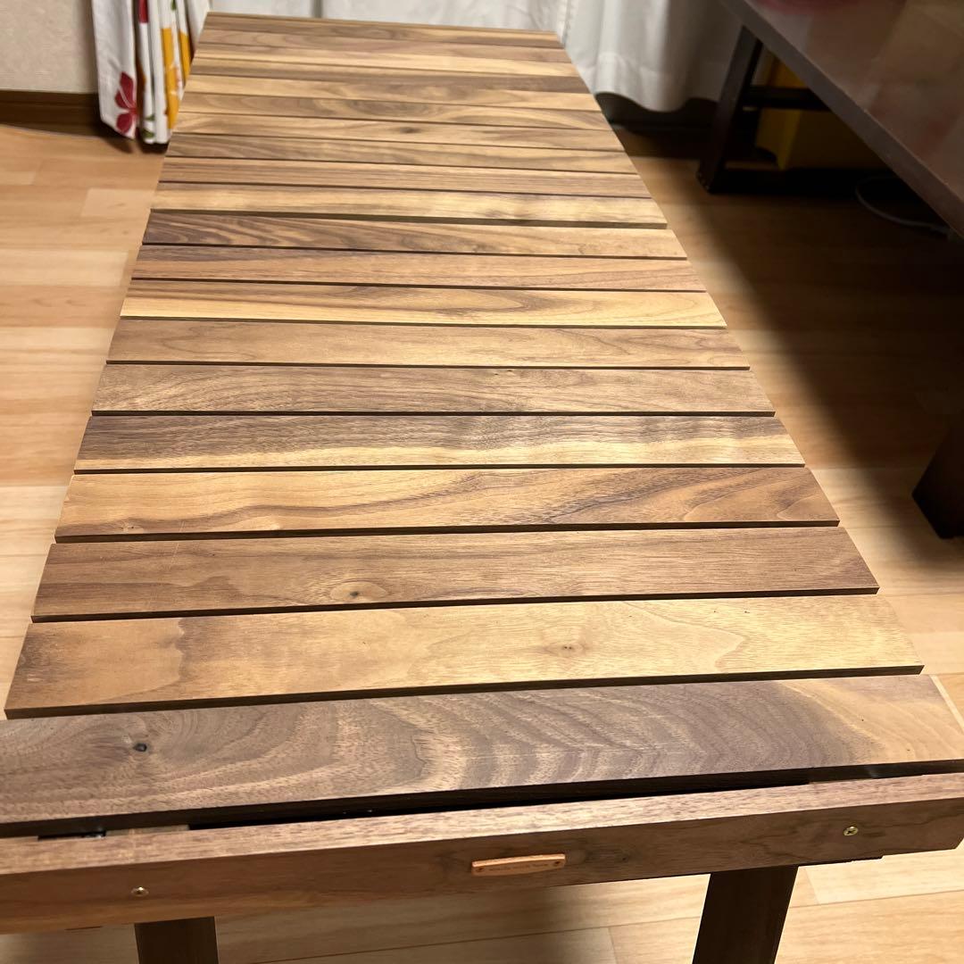 オーダーメイド品　アウトドア木製テーブル