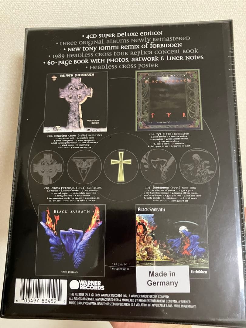 新品未開封　BLACK SABBATH　Anno Domini　輸入盤CD