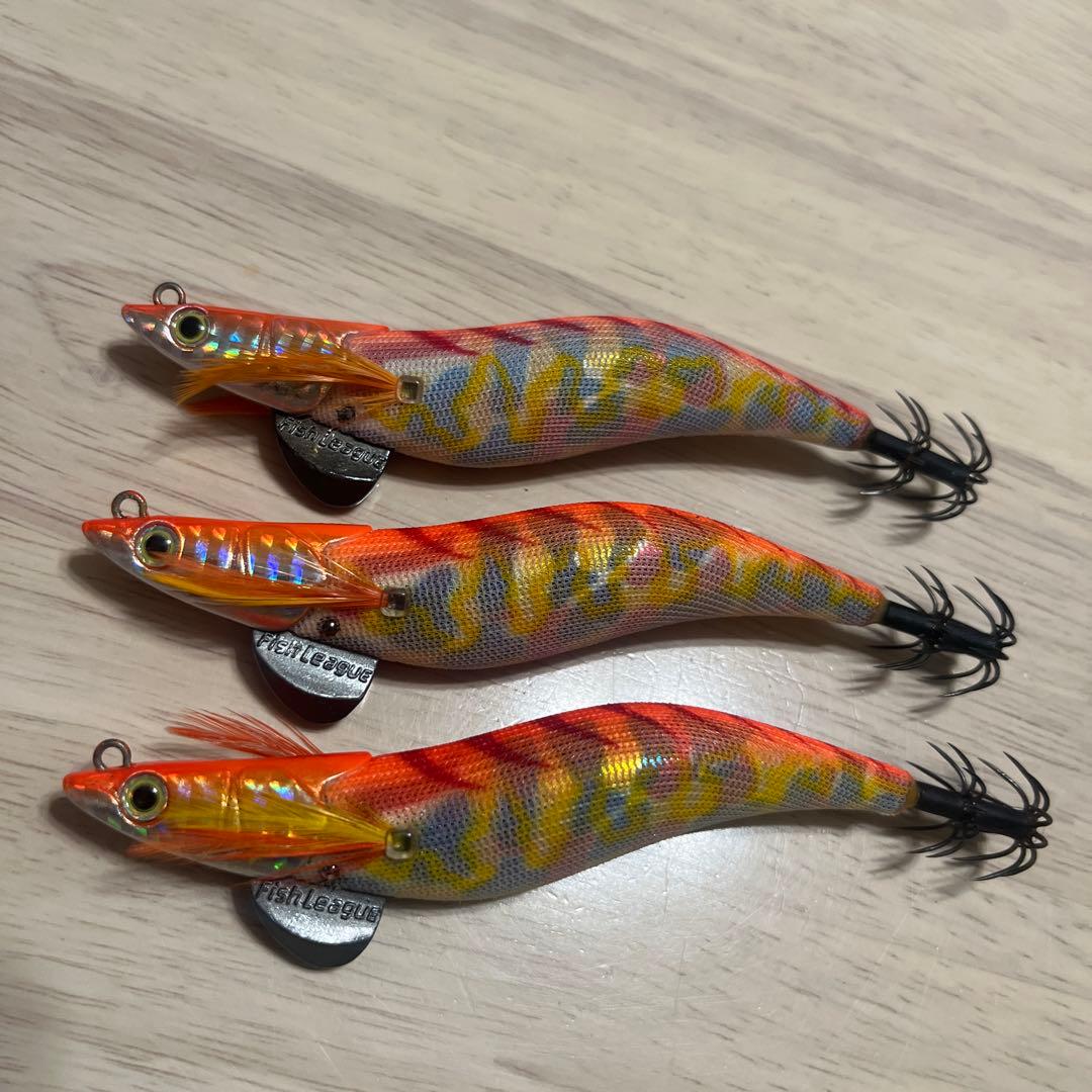 エギリー ダートマックス 3.5号 19g オレンジタイガーカモマーブル