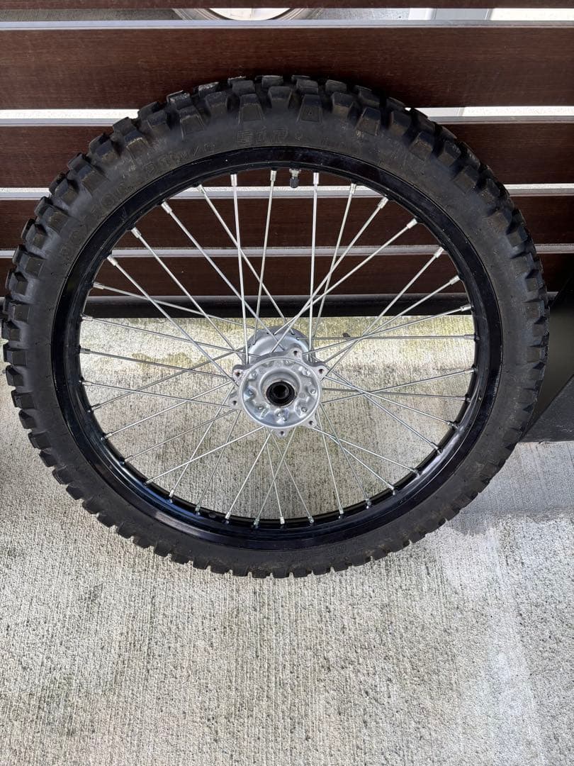 crf250l オフロードタイヤ、ホイール 2本セット