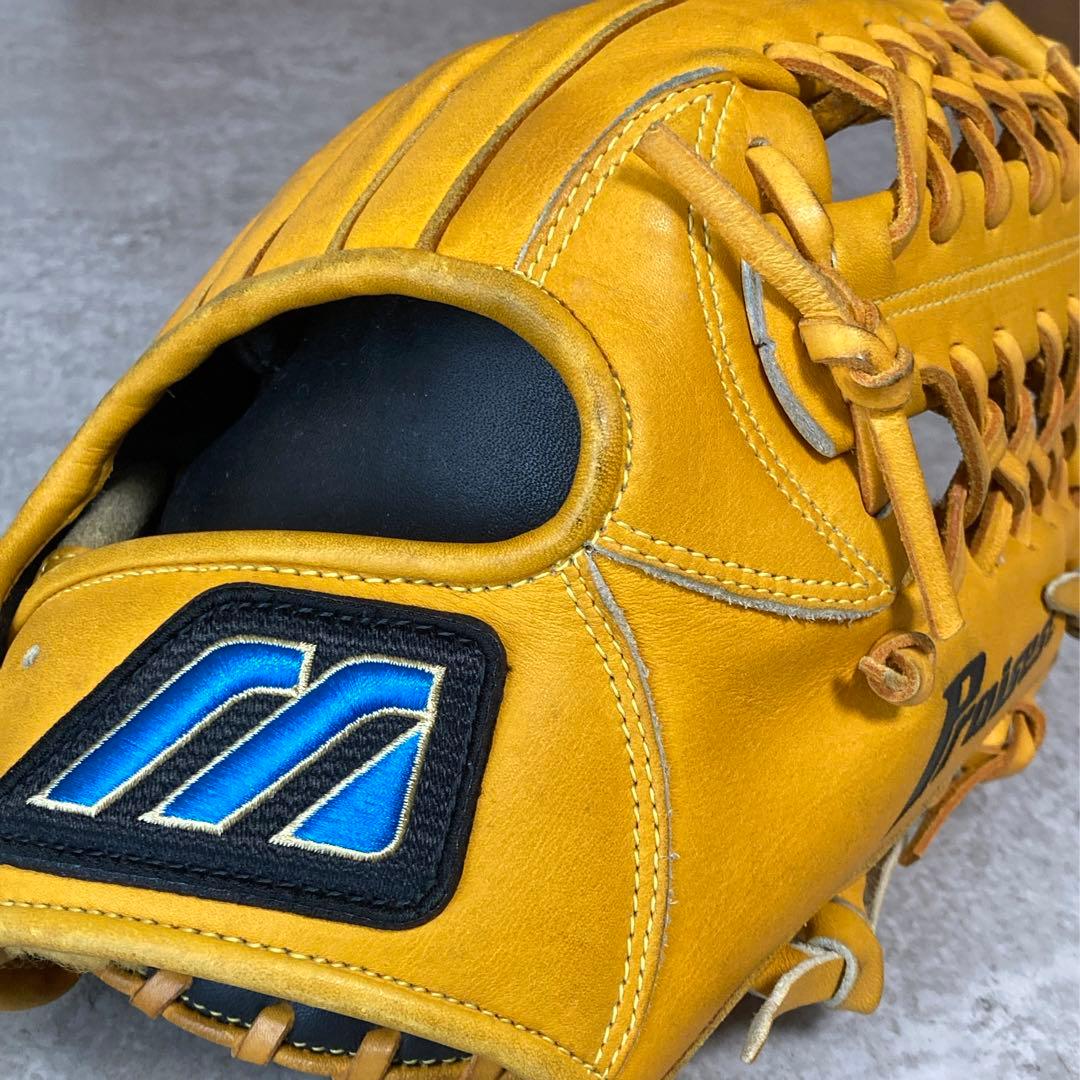 ミズノ 青ビュー 一般 大人用 硬式 野球 グローブ 状態良好としてはレア