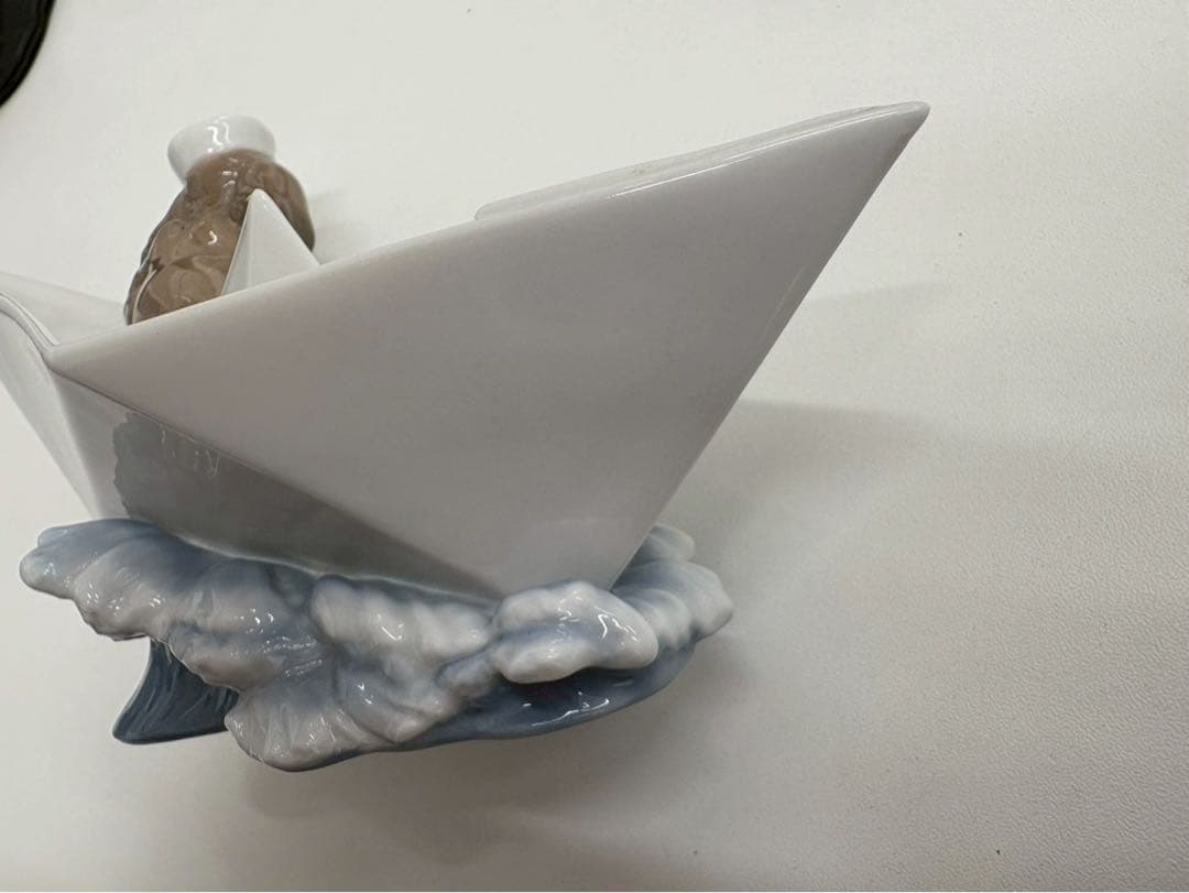 LLADRO リヤドロ 人形 お船に乗って 置物 フィギュリン 美品 to01