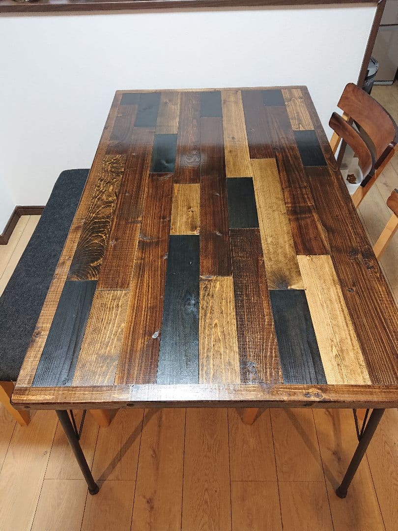 ダイニングテーブルDIY 男前家具