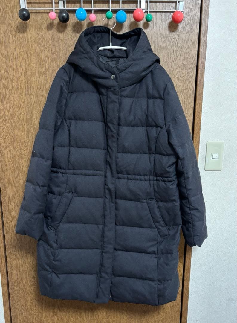 UNTITLED ブラック ダウンジャケット 48