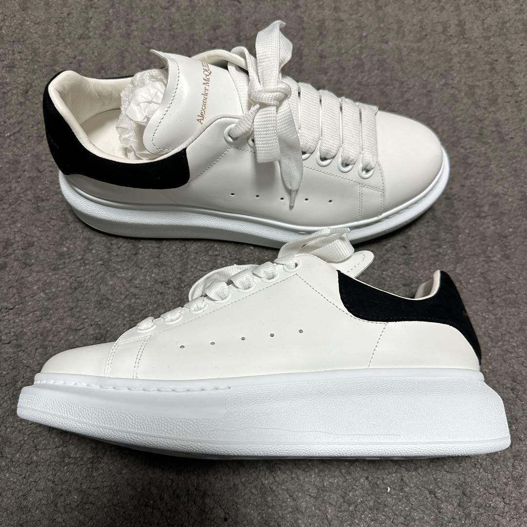 アレキサンダーマックイーン【正規品・新品】 白x黒 スニーカー