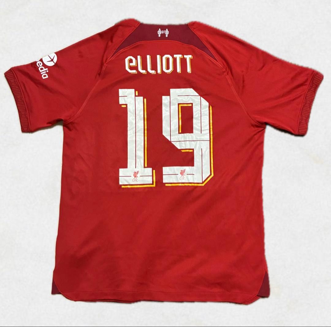 リヴァプールFC 2022-23 ホームユニフォーム エリオット #19