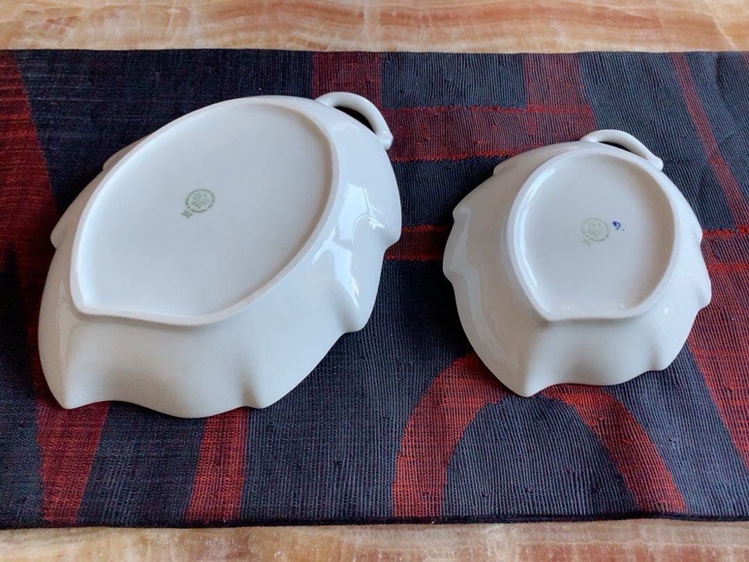 ロイヤルコペンハーゲン(B&G) リーフ型ディッシュ《小》: ヴィンテージ