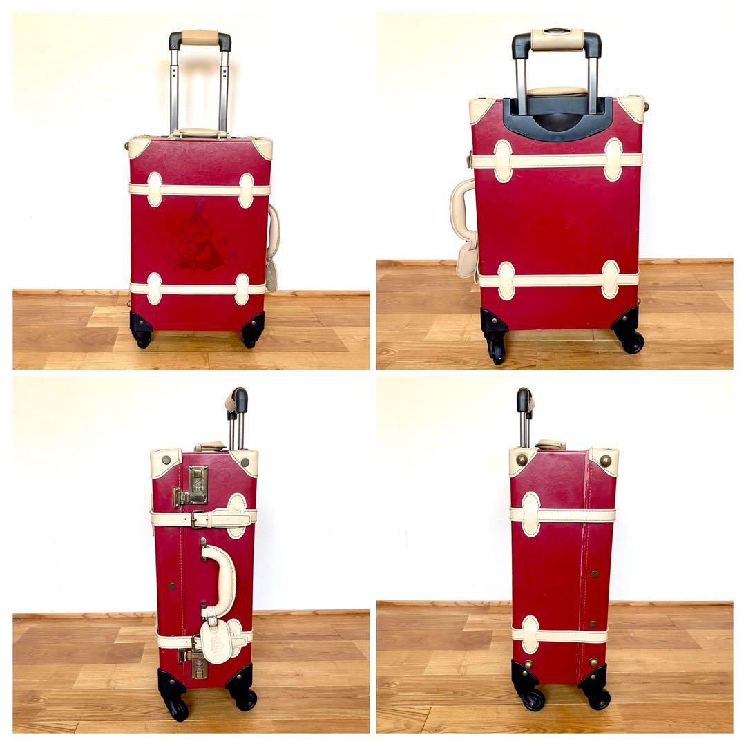 希少 廃盤品 ムーミン リトルミイ キャリーケース スーツケース 35L 赤
