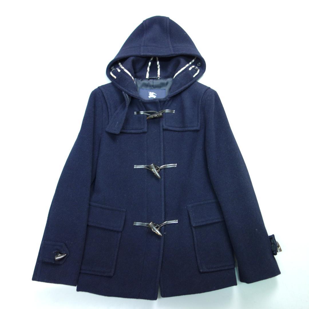 c*i様 8758 バーバリーロンドン ダッフルコート ネイビー レディース 4