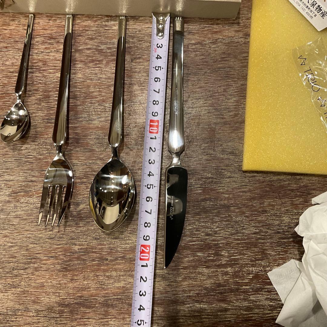 18-12 ステンレス！ 新品未使用 TRIO トリオ ソナタ カトラリーセット
