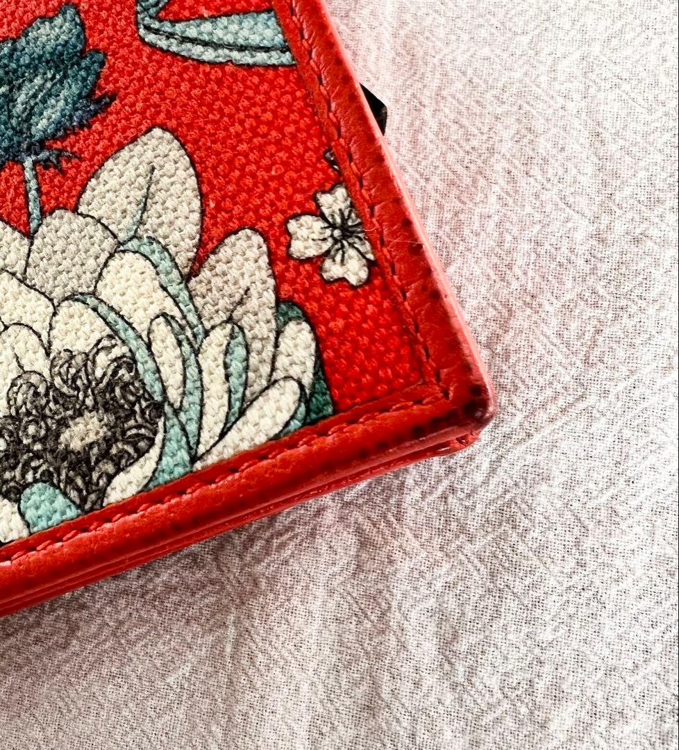 GUCCI グッチ GGマトラッセ 二つ折り財布 限定 花柄 箱、袋、説明書