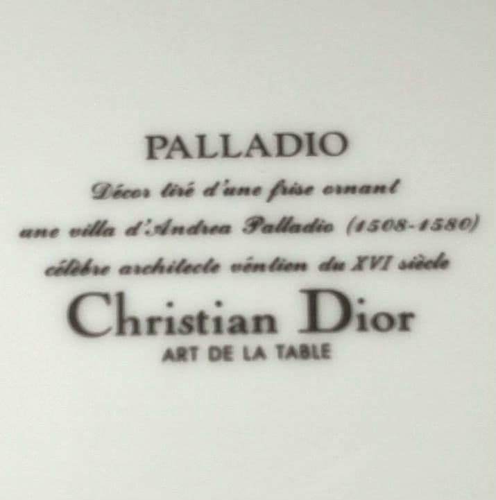 希少 廃盤品 Christian Dior パラディオ 大皿　27㎝