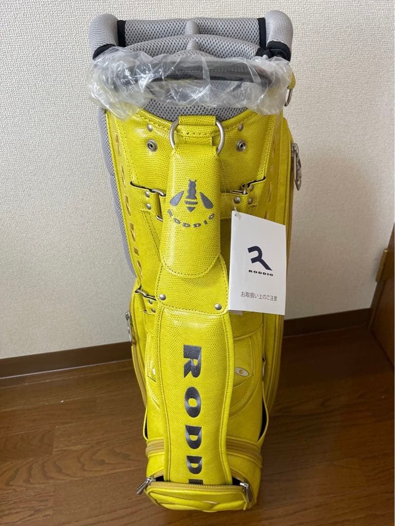 RODDIO ロッディオ 2021プレミアム ゴルフキャディバッグ マスタード