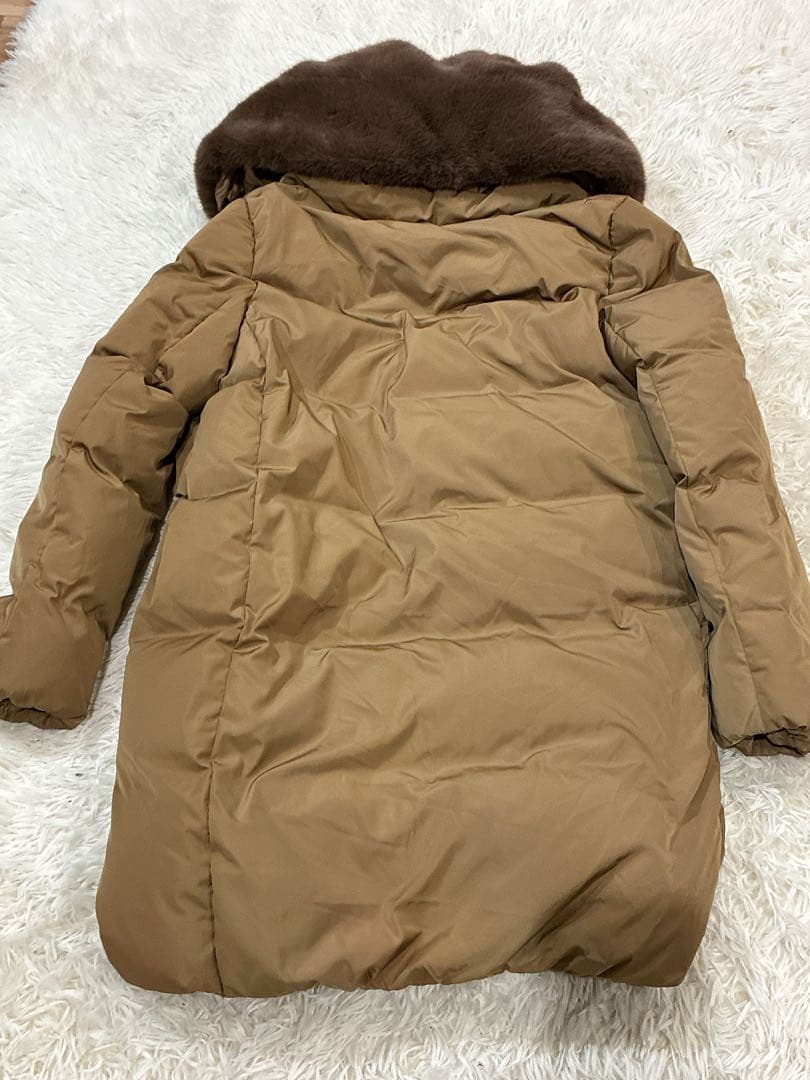 IND イネド《VERY掲載》エコファーフード2WAYダウン《Re:DOWN》