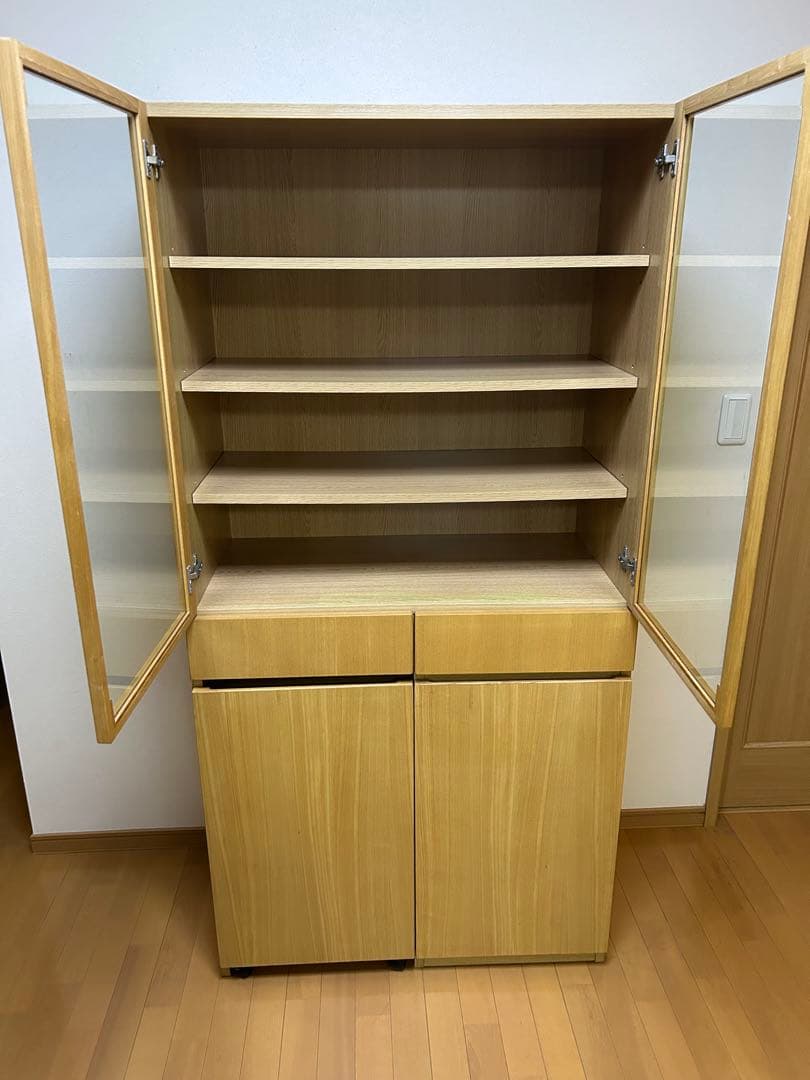 無印良品　食器棚