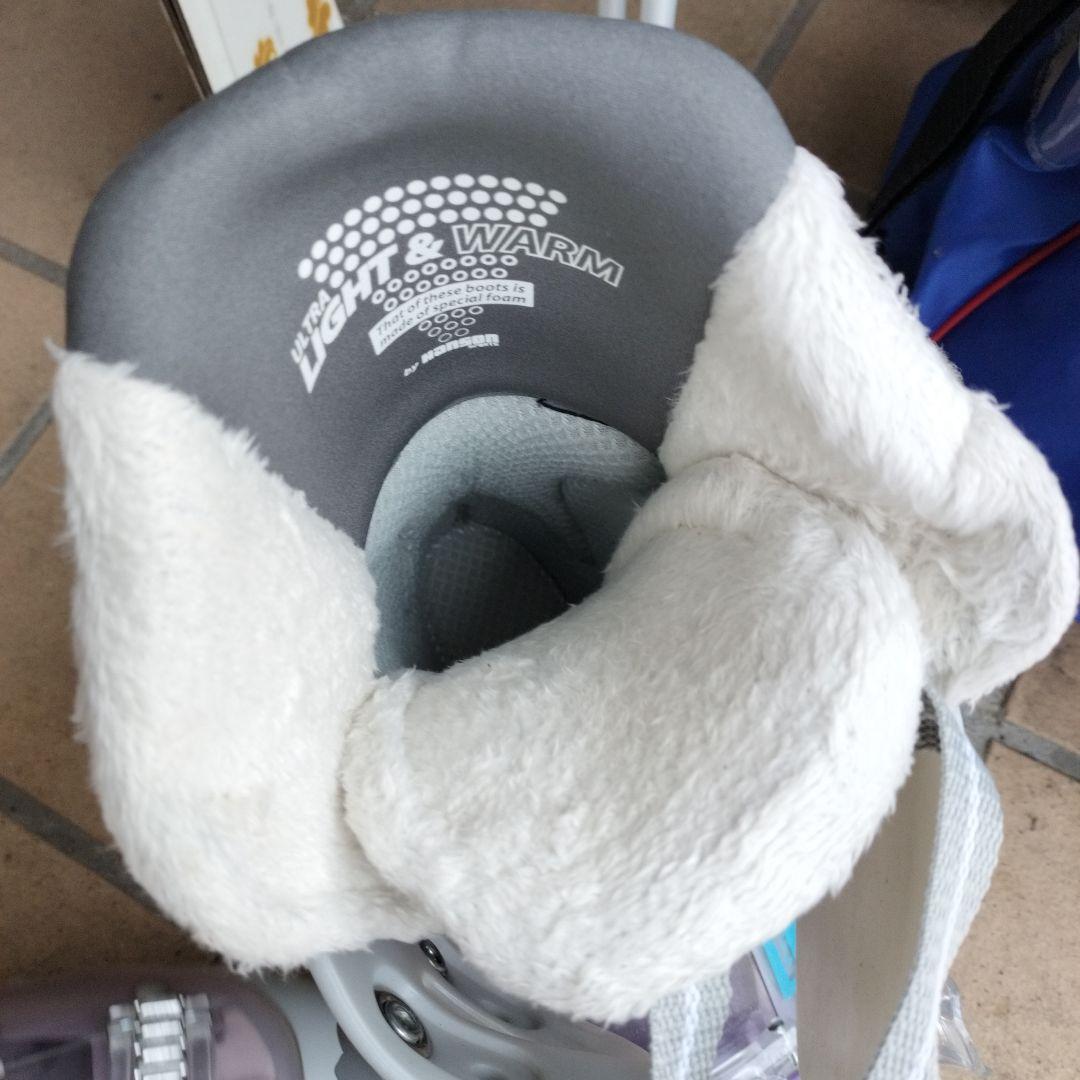 Head スキー板&ポール⭐︎ ホワイト・ゴールドセット　ブーツ